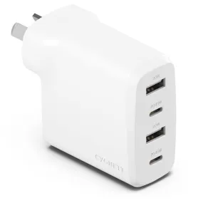 Cygnett PowerPlus 45W Multi Port Wall Charger (White)