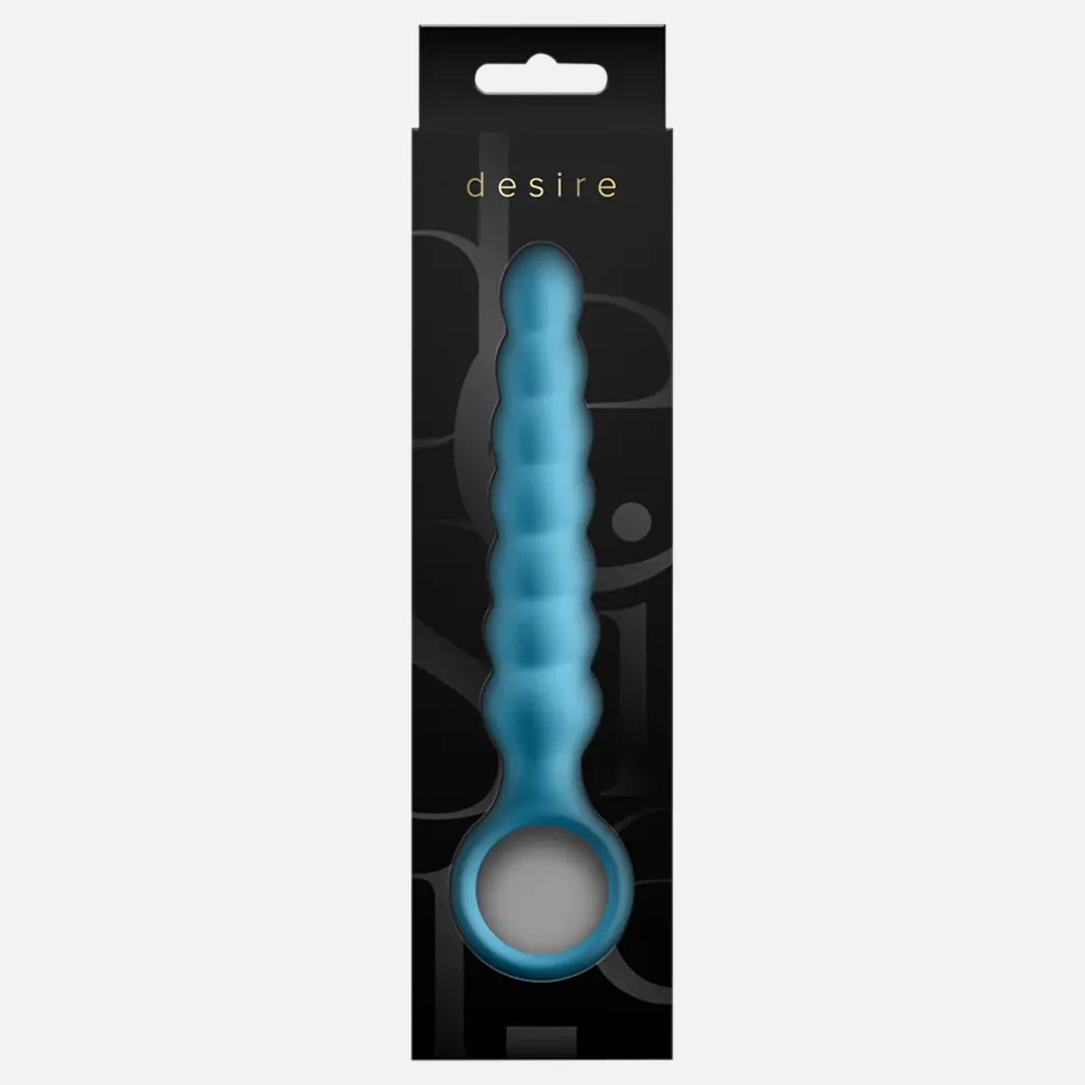 Desire Lucent Vibrating Anal Plug - Blue