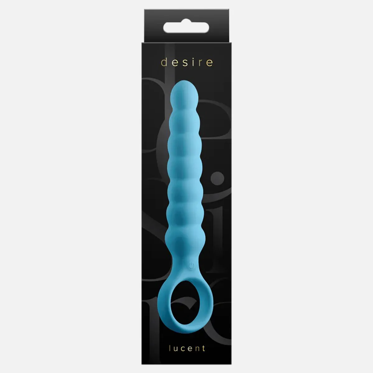 Desire Lucent Vibrating Anal Plug - Blue