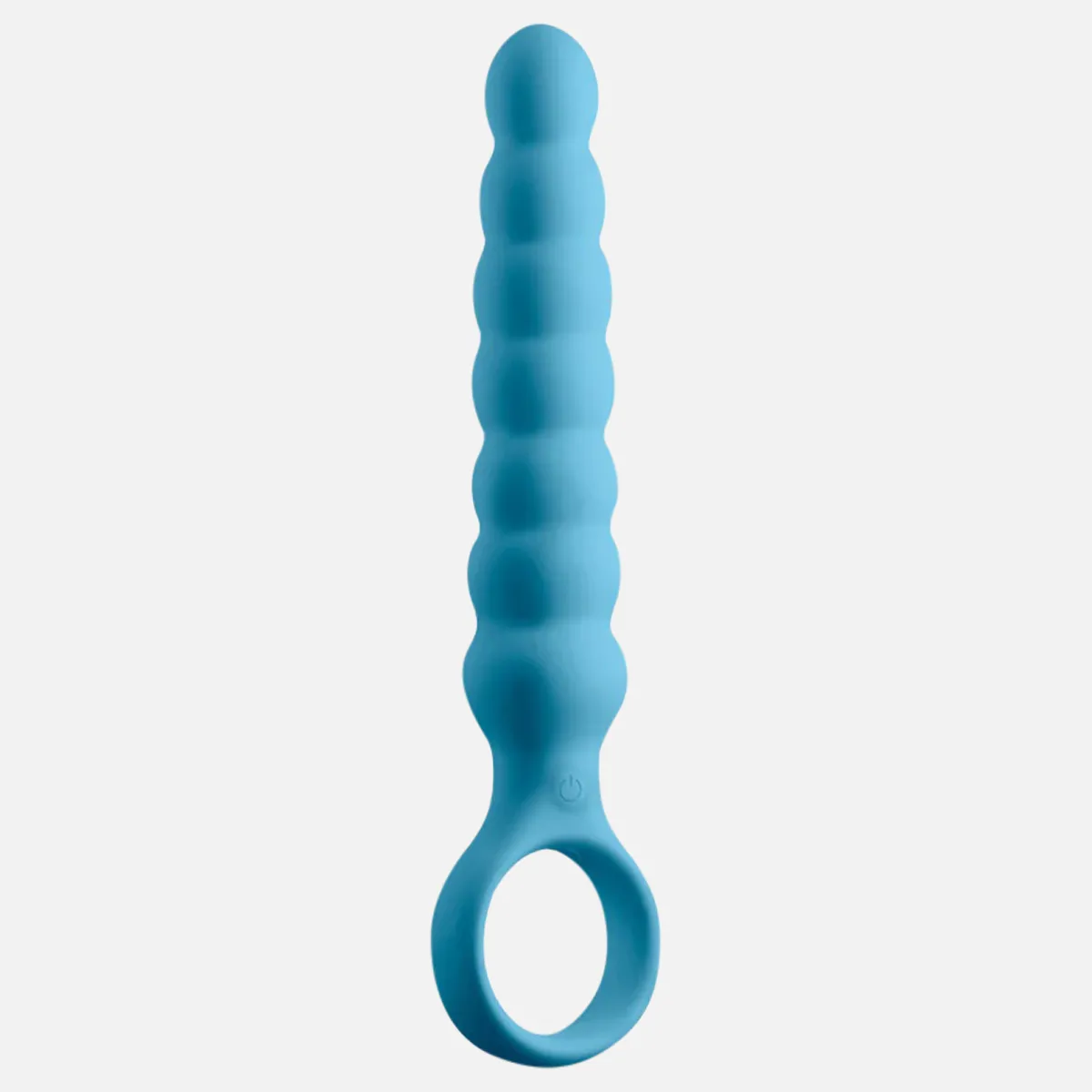 Desire Lucent Vibrating Anal Plug - Blue