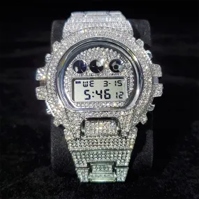 Digital Diamond Quartz Wristwatches