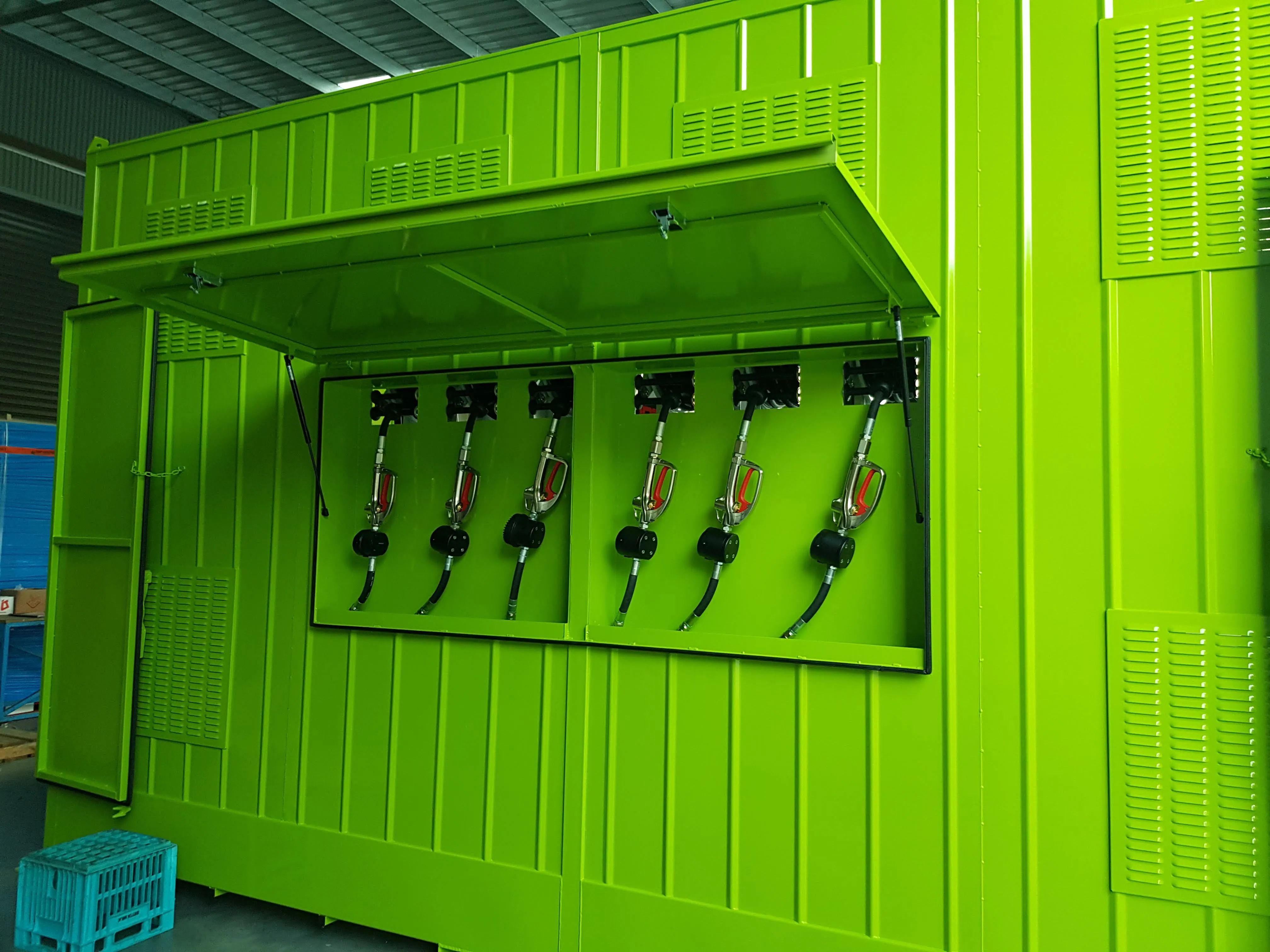 Dispensing Station - In-Field - Reel Bank - 8 IBC