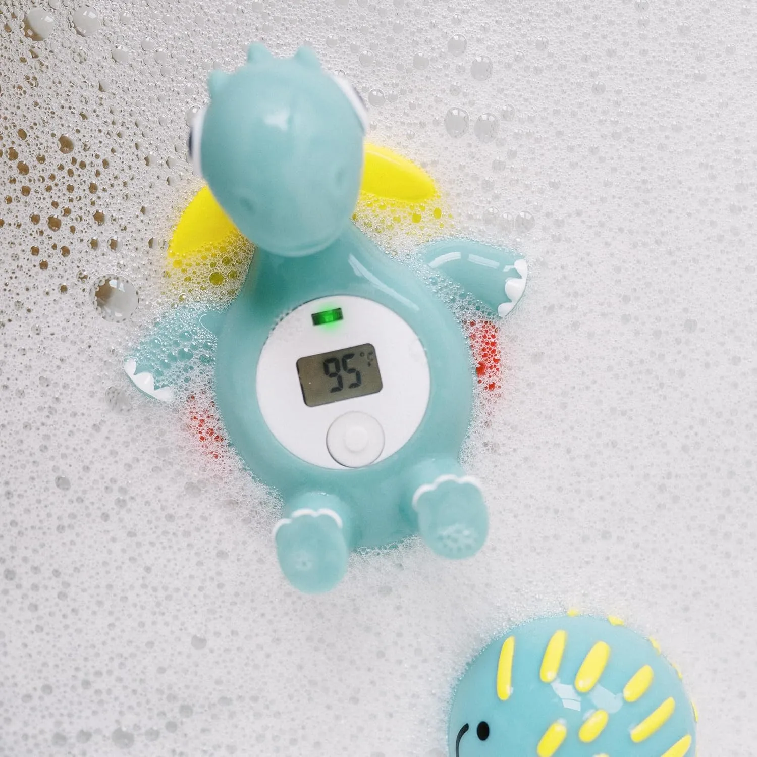 Dr. Brown’s CleanUp Temposaurus Floating Bath Thermometer