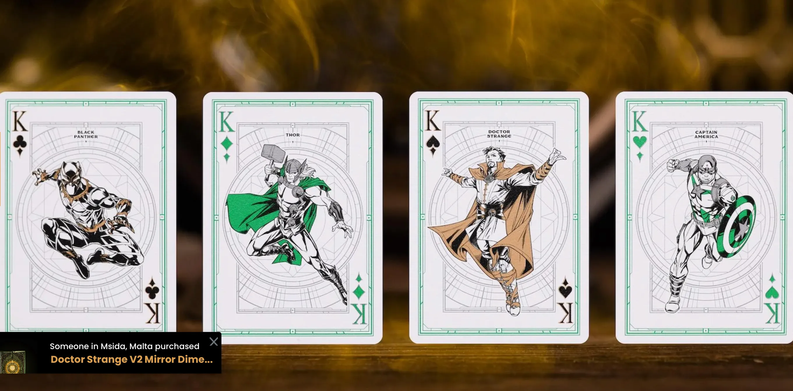 Dr Strange V2 Playing Cards - PVC