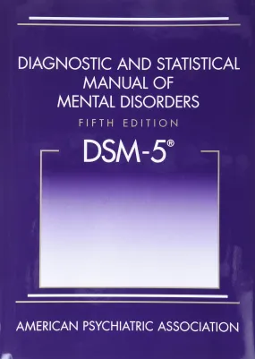 DSM-5 Diagnostic Manual for Mental Disorders 5th Edition