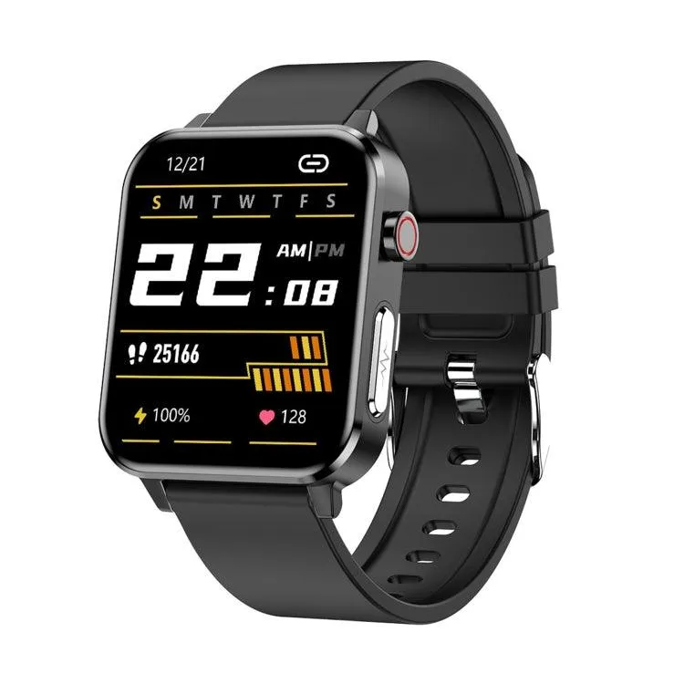 E86 Waterproof Smart Watch with 1.7-inch TFT Color Screen, Blood Oxygen & Body Temperature Monitoring, AI Medical Diagnosis, TPU Strap