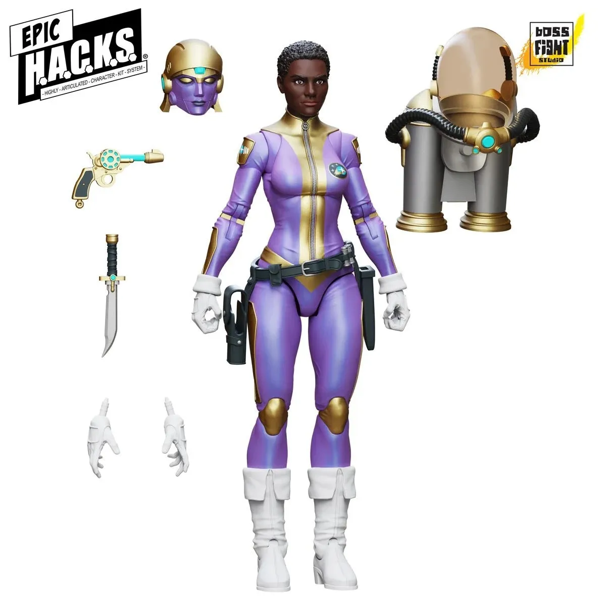 Epic H.A.C.K.S Core Wave 1 Roxy London: Freelance Peacekeeper 1:12 Scale Action Figure