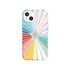 EvoArt - Apple iPhone 13 Case - Rainbow Sunburst