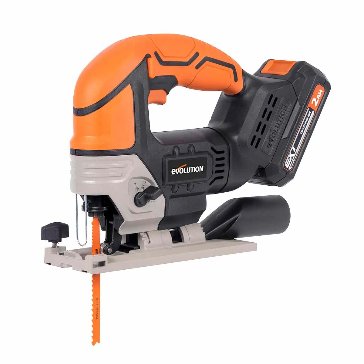 Evolution Cordless R90JGS-Li Jigsaw 18v Li-Ion EXT Inc Multi-Material Blades (Promo)