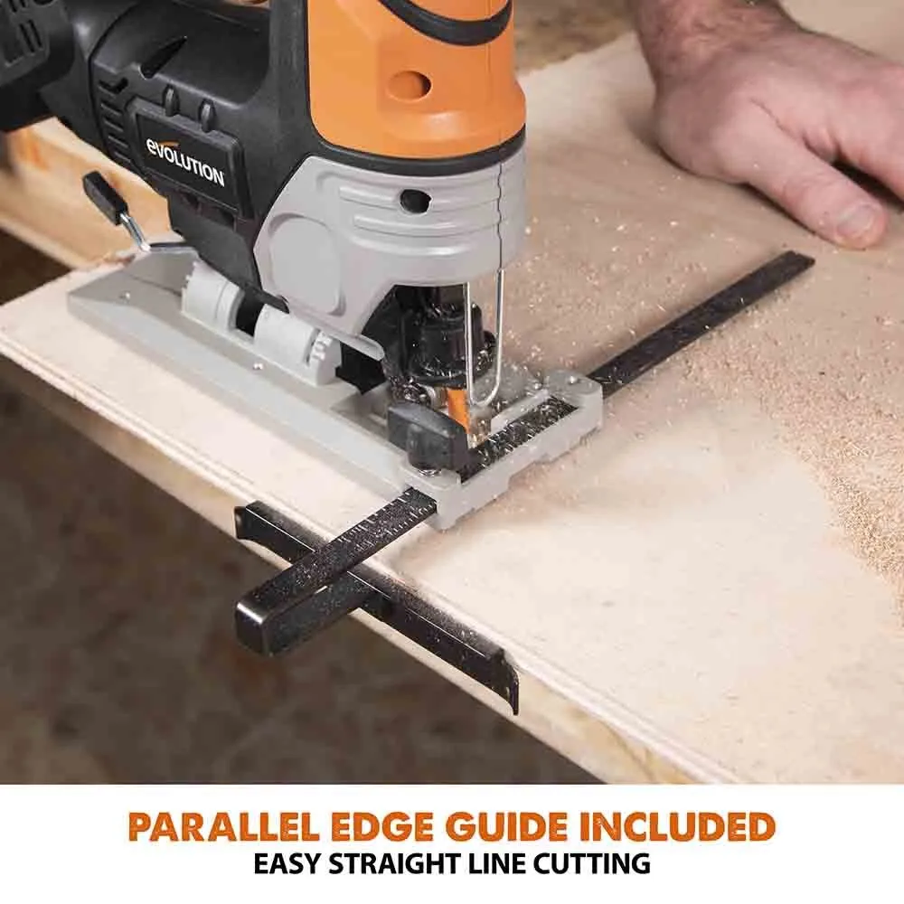 Evolution Cordless R90JGS-Li Jigsaw 18v Li-Ion EXT Inc Multi-Material Blades (Promo)