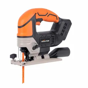 Evolution Cordless R90JGS-Li Jigsaw 18v Li-Ion EXT Inc Multi-Material Blades (Promo)