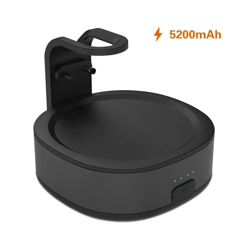 Fanxoo Echo Dot 3 rd Gen Power Battery Base Adapter For Alexa Speaker Docking Station Rechargeable Battery Power Bank Play 10H