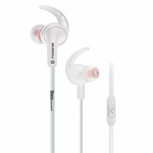 Fashion Sports Headphones In-Ear Wire Control