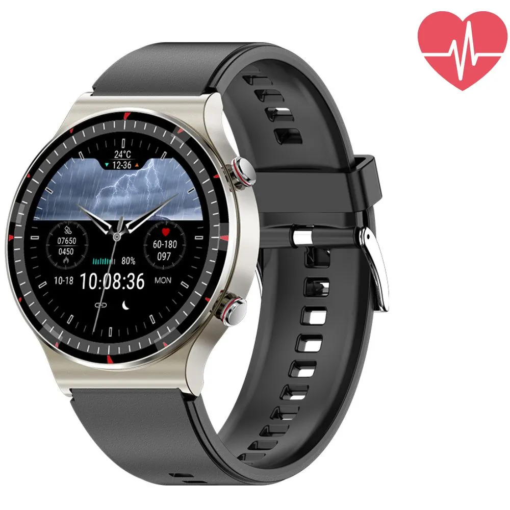 FITAOS 2024 New ECG PPG Full Touch Screen Smart Watch with Blood Oxygen Blood Pressure Heart Rate