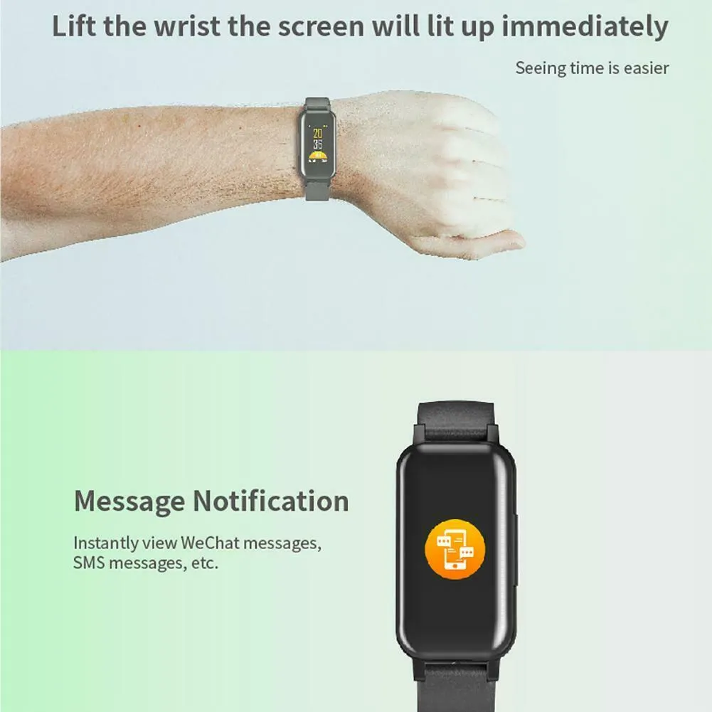 Fitness Bracelet Tracker - Heart Rate Monitor Smart Wristband