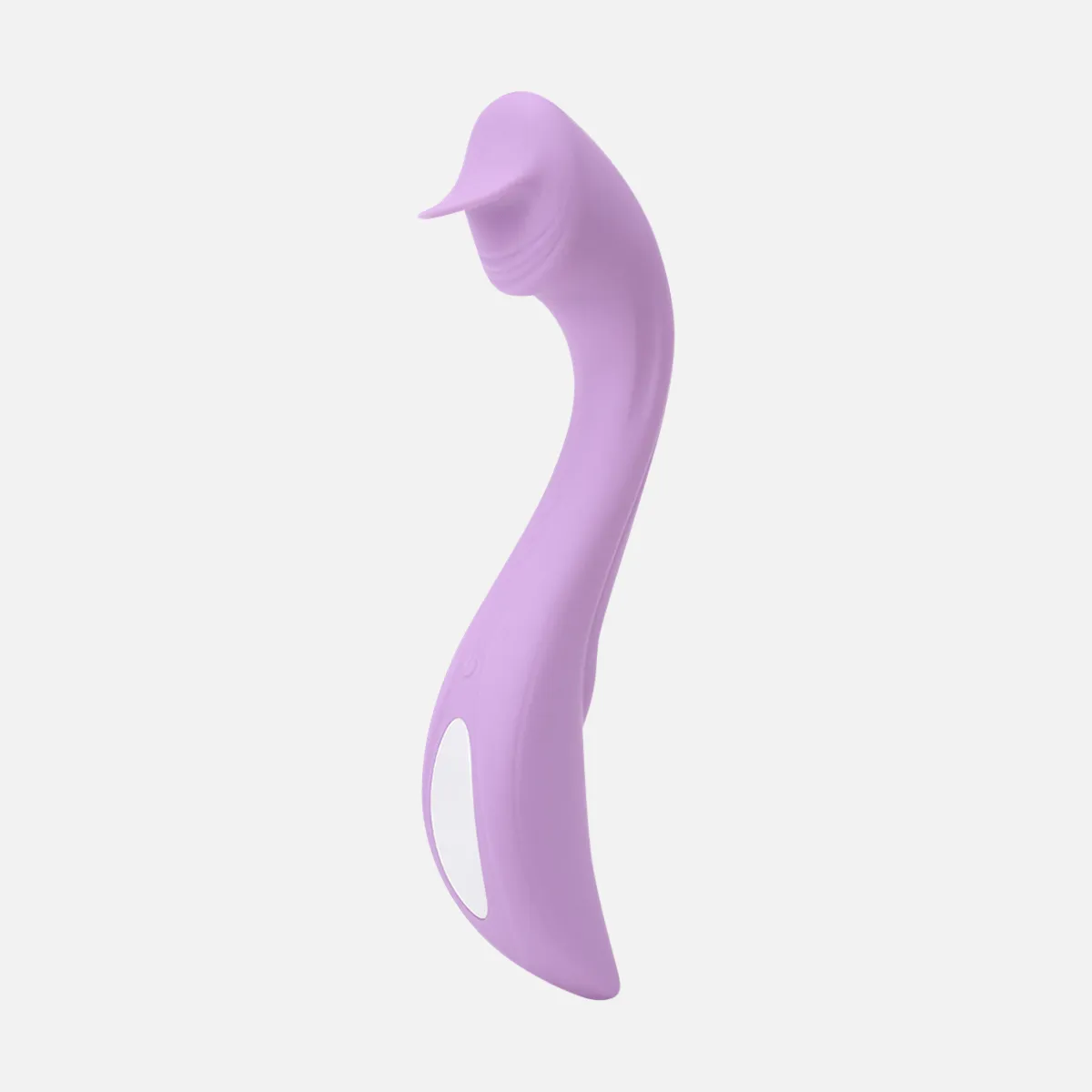 Flexible Flickering Curved G-Spot Vibrator-Purple