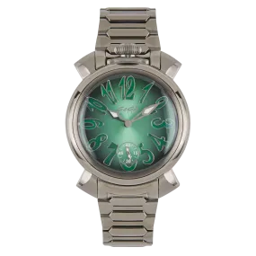 GaGà Milano Watch Manuale Forty-Four 44mm Gun Green