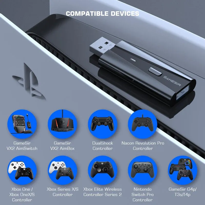 GameSir-VX Adapter for PS5 Console