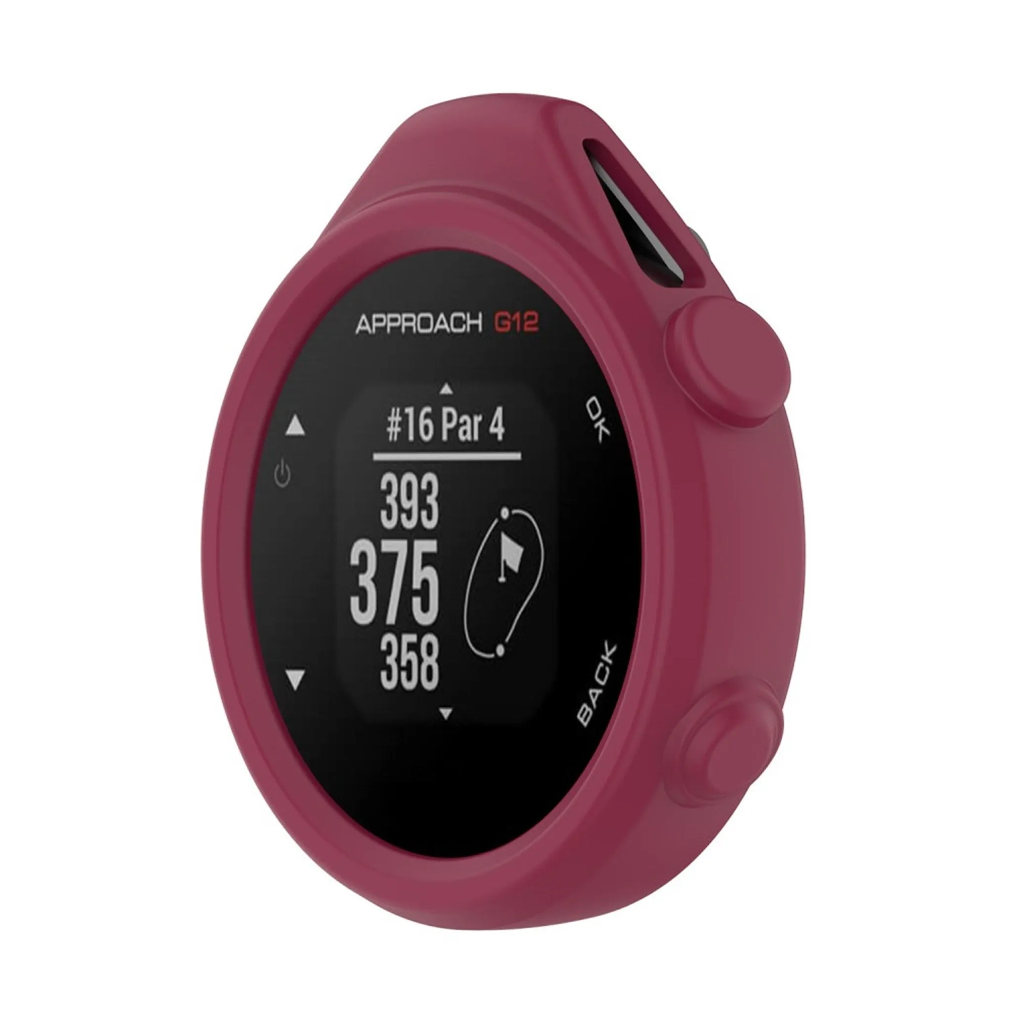 Garmin Approach G12 silicone frame - Wine Red