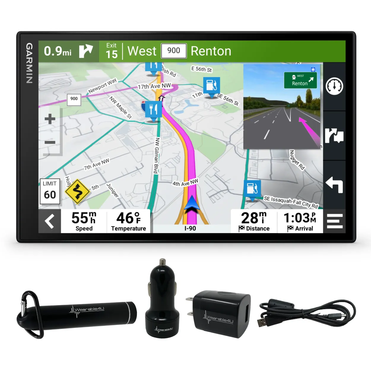 Garmin DriveSmart 66/76/86 Car GPS Navigator with Voice Assist