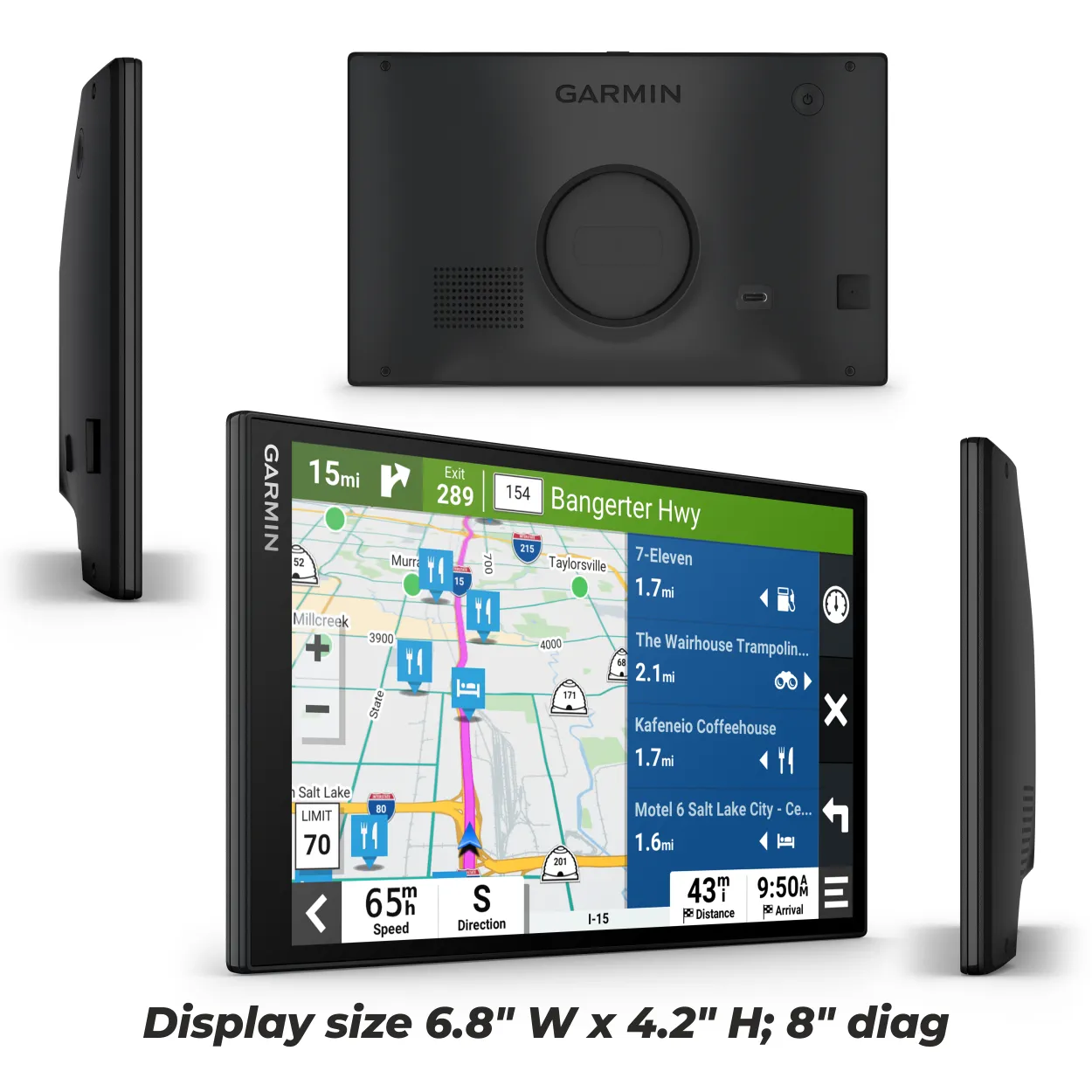 Garmin DriveSmart 66/76/86 Car GPS Navigator with Voice Assist