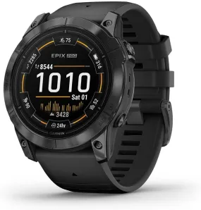 Garmin Epix PRO Gen 2 51mm AMOLED GPS Smartwatch, Advanced Health & Training Features, Built-in Flashlight, Up to 31 Days Battery Life, Black