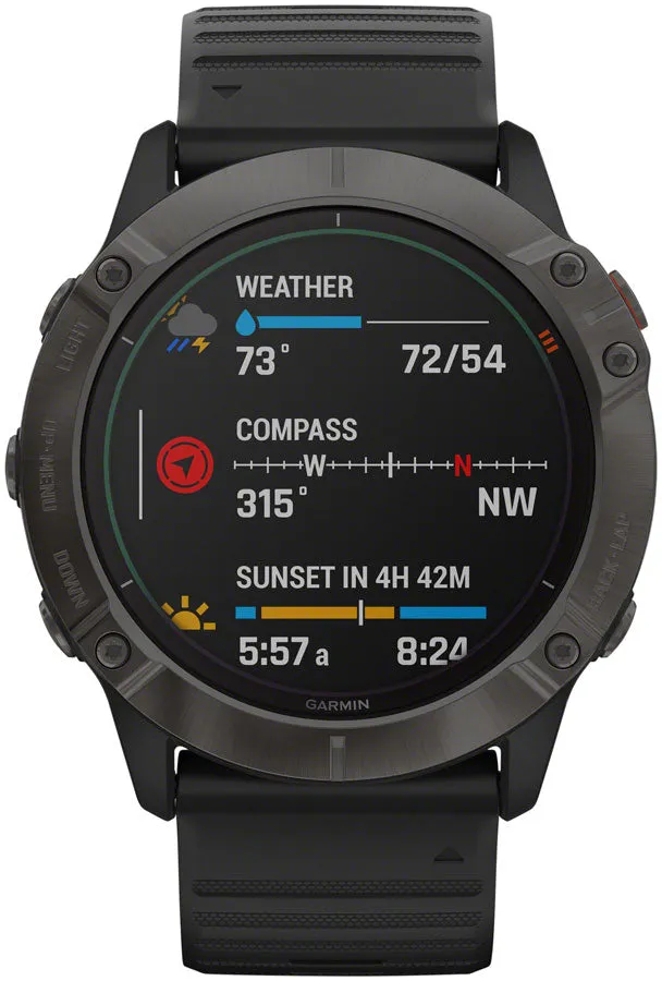 Garmin Fenix 6X Pro Solar GPS Watch