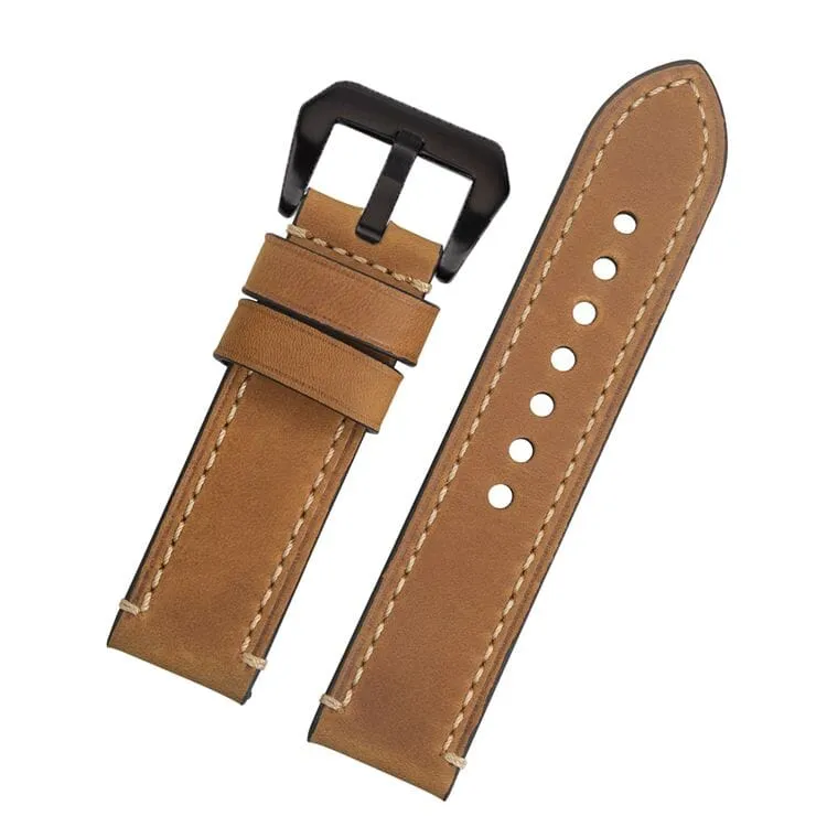 Garmin Fenix 7 Retro Leather Watch Straps