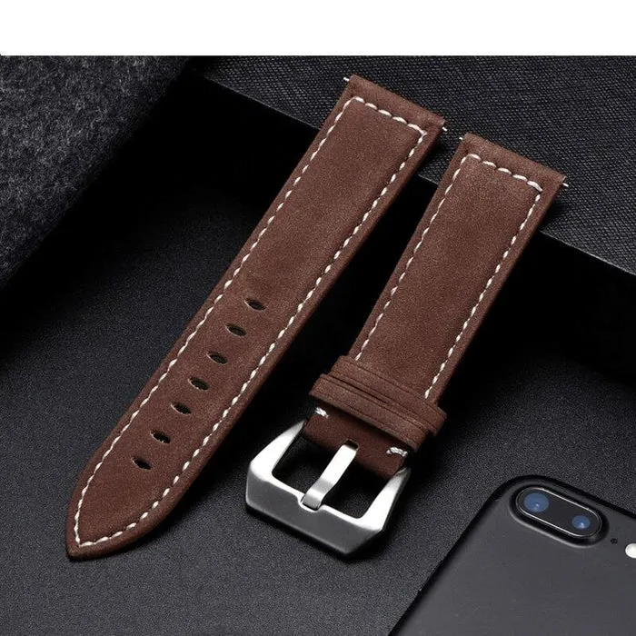 Garmin Fenix 7 Retro Leather Watch Straps