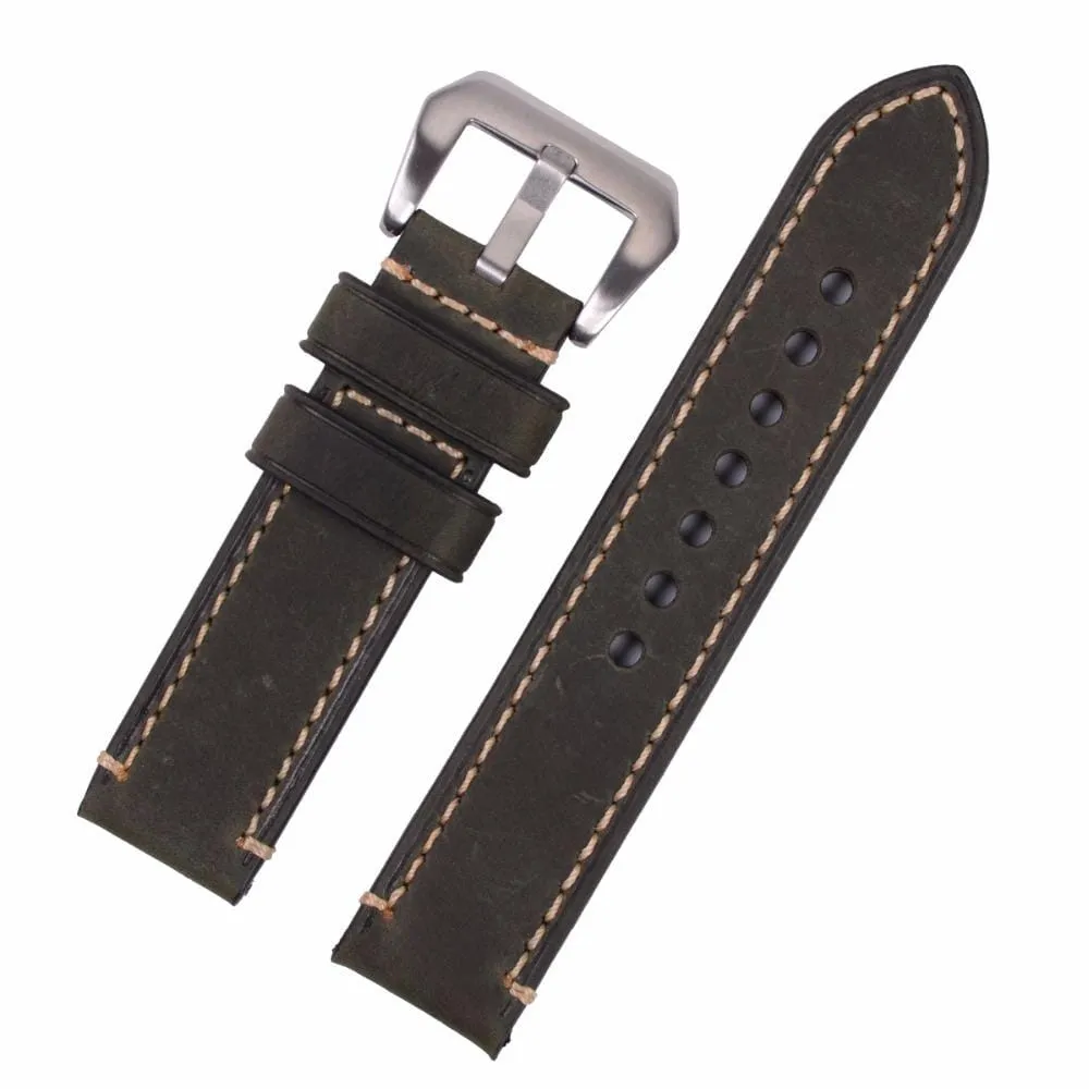 Garmin Fenix 7 Retro Leather Watch Straps