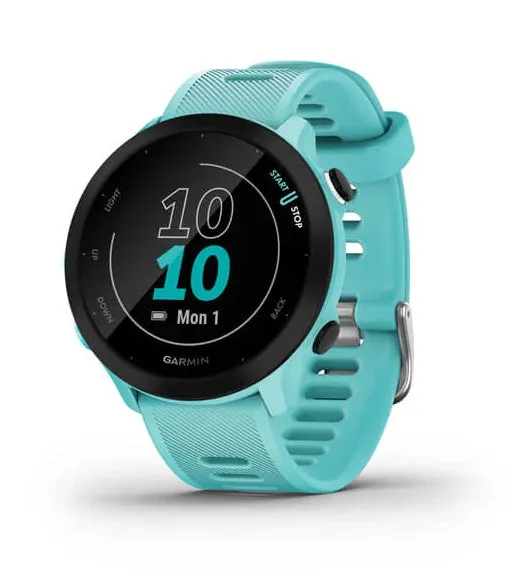 Garmin Forerunner 55 Gps Running Watch Blue 010-02562-12