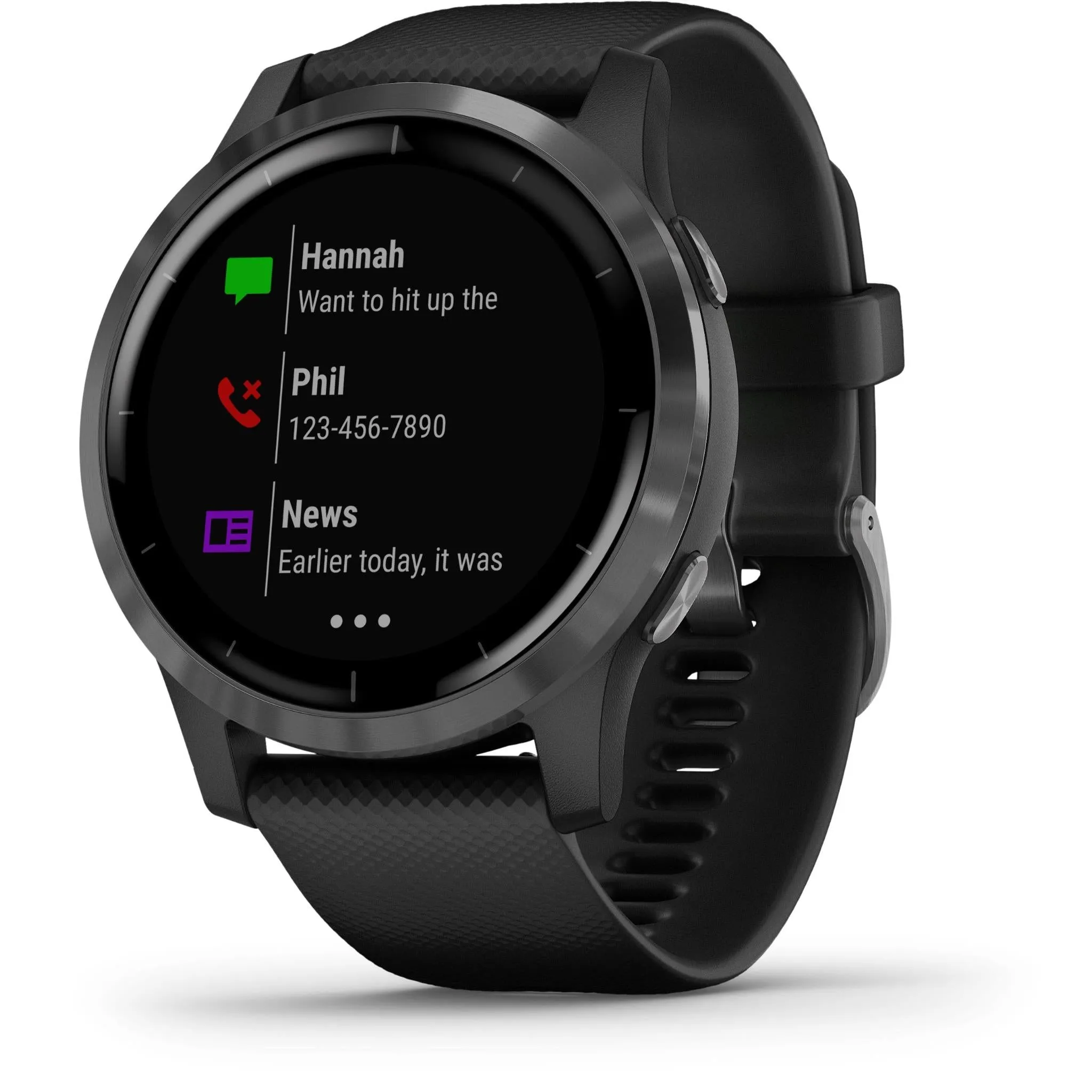 Garmin VivoActive 4 Smart Watch (Black/Slate)