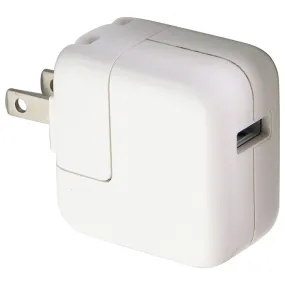 Generic 12W USB Power Adapter Wall Charger - White