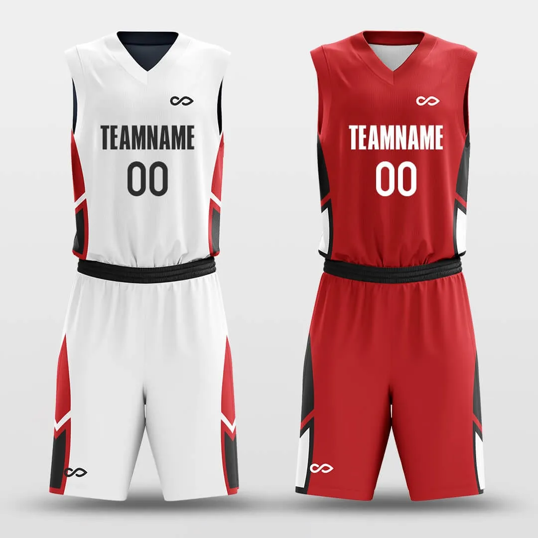 Geometric Operations - Customized Reversible Basketball Jersey Set Design BK260609S