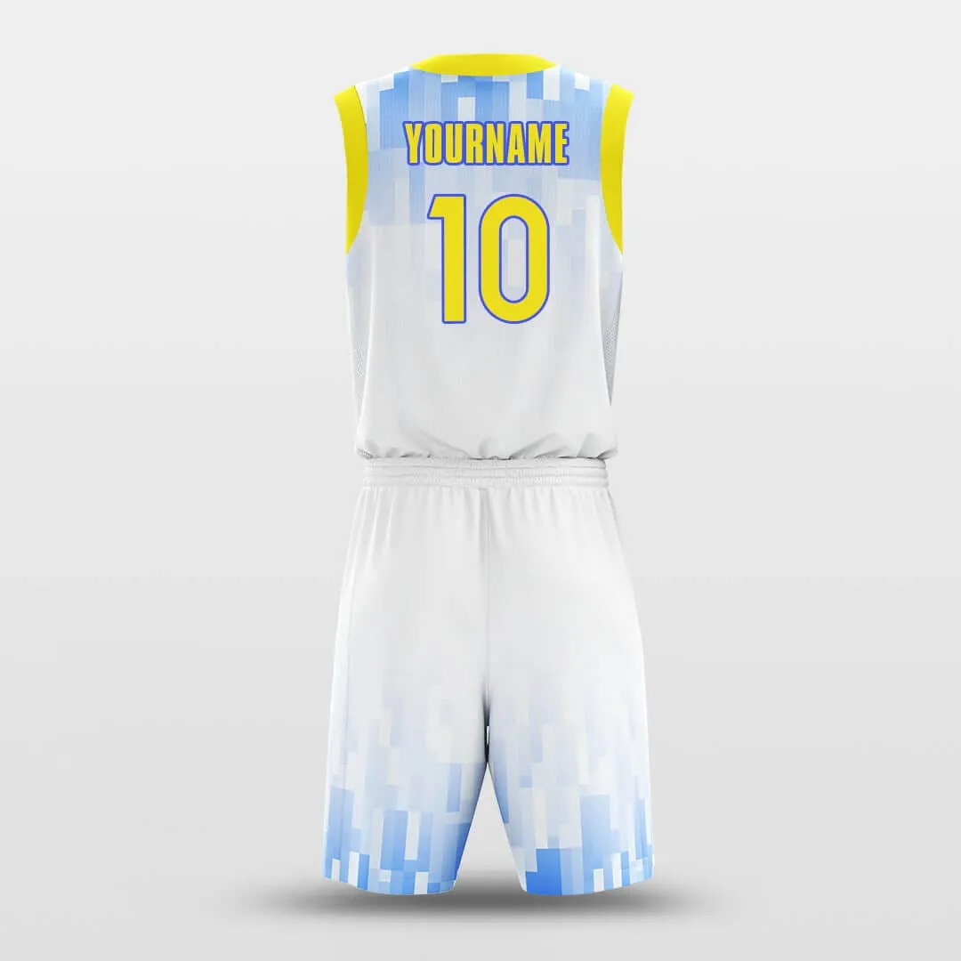 Gradient blocks - Customized Basketball Jersey Set Sublimated