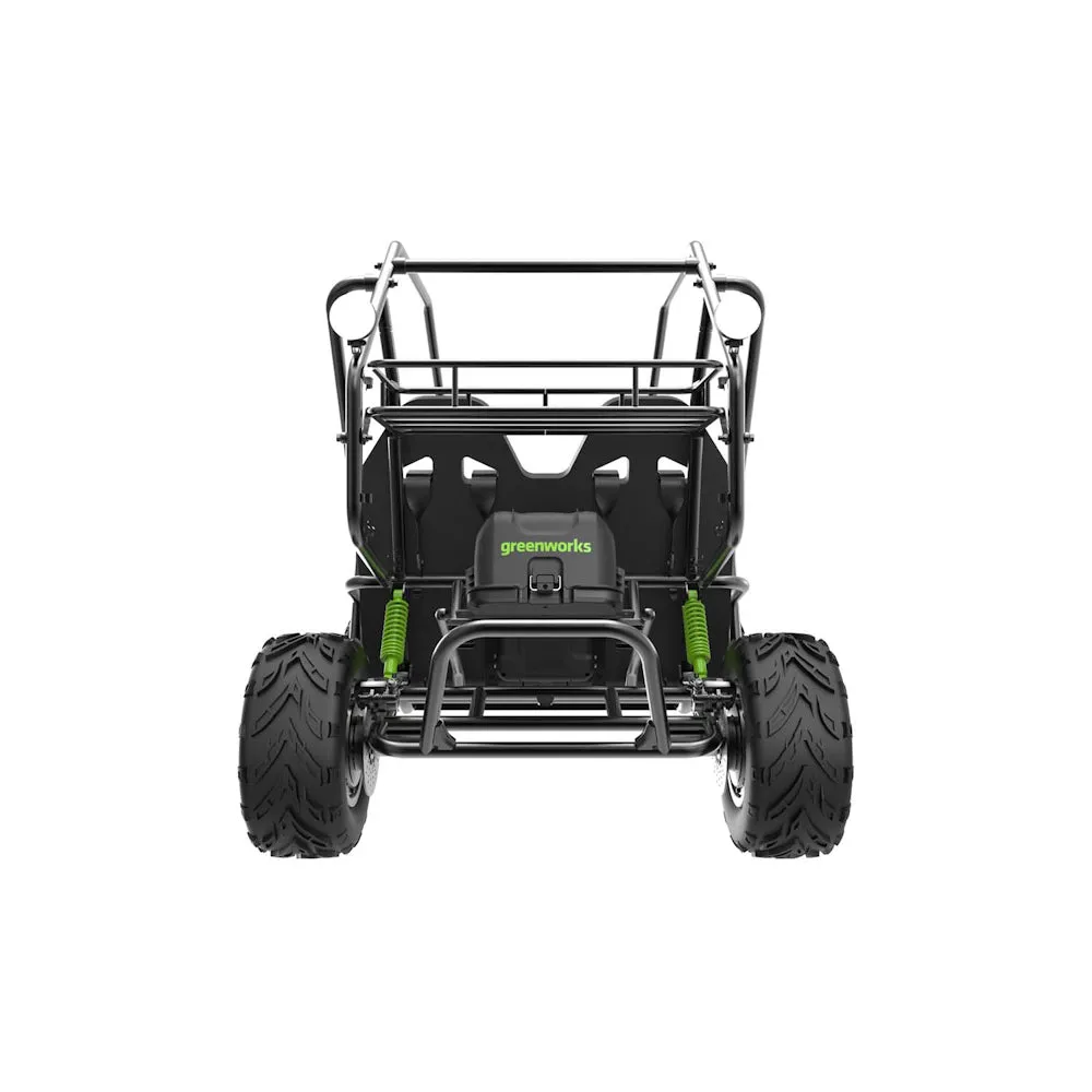 Greenworks 60V All-Terrain 2-Seat Electric Youth Go-Kart