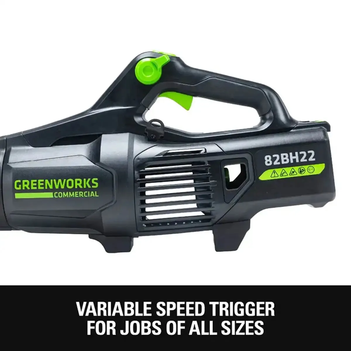 Greenworks 82V Handheld Brushless Axial Blower with 4AH Battery and 8A Dual Port Charger