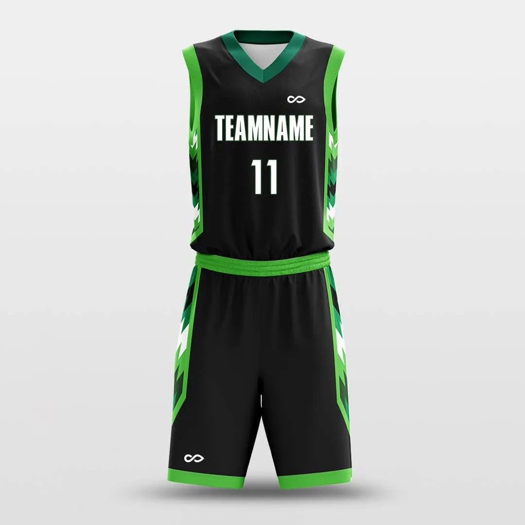 Grow - Customized Basketball Jersey Set Sublimated BK160612S