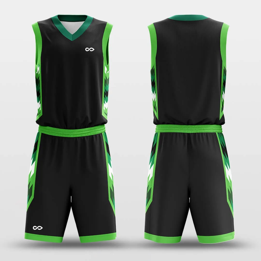 Grow - Customized Basketball Jersey Set Sublimated BK160612S