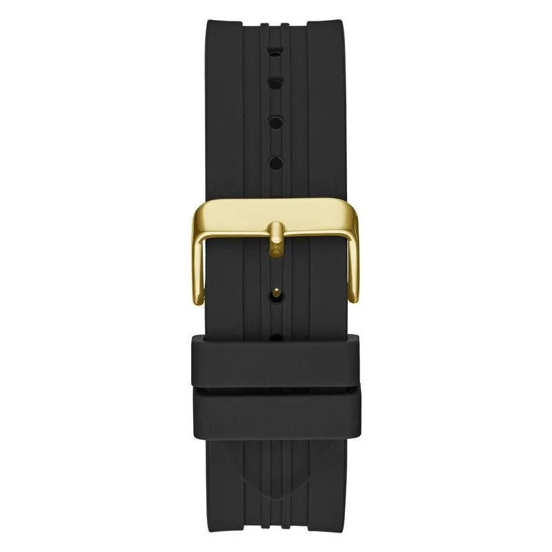 Guess Champ Black and Gold Watch GW0639G2