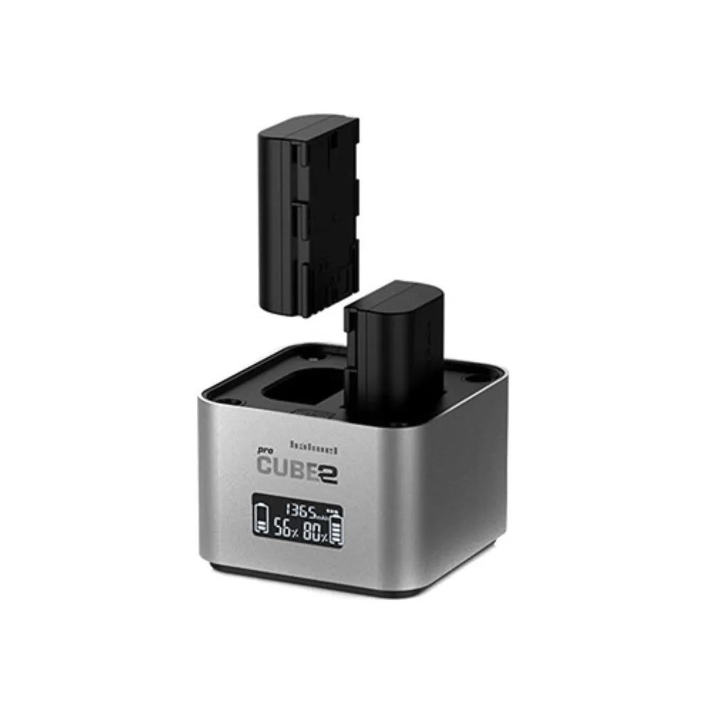 hahnel Professional Charger PROCUBE2 for Select Canon Batteries