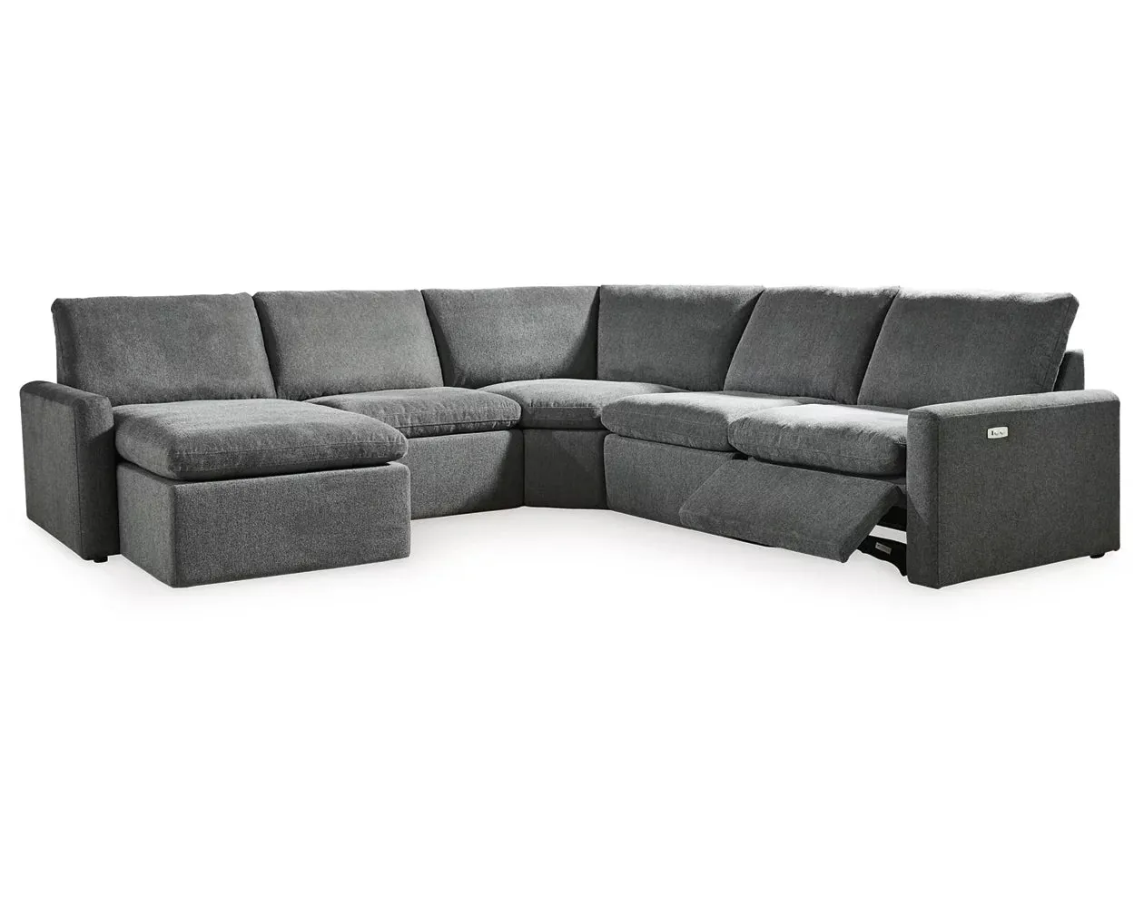 Hartsdale 5-Piece Laf Power Reclining Sectional with Chaise