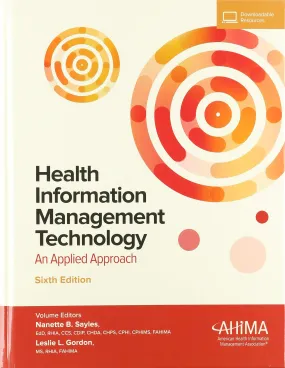 Health Information Management Technology Applied Approach 6th Edition