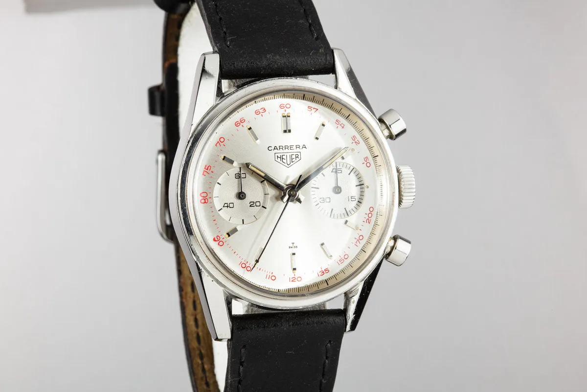 Heuer Carrera 3647ST Silver Dial