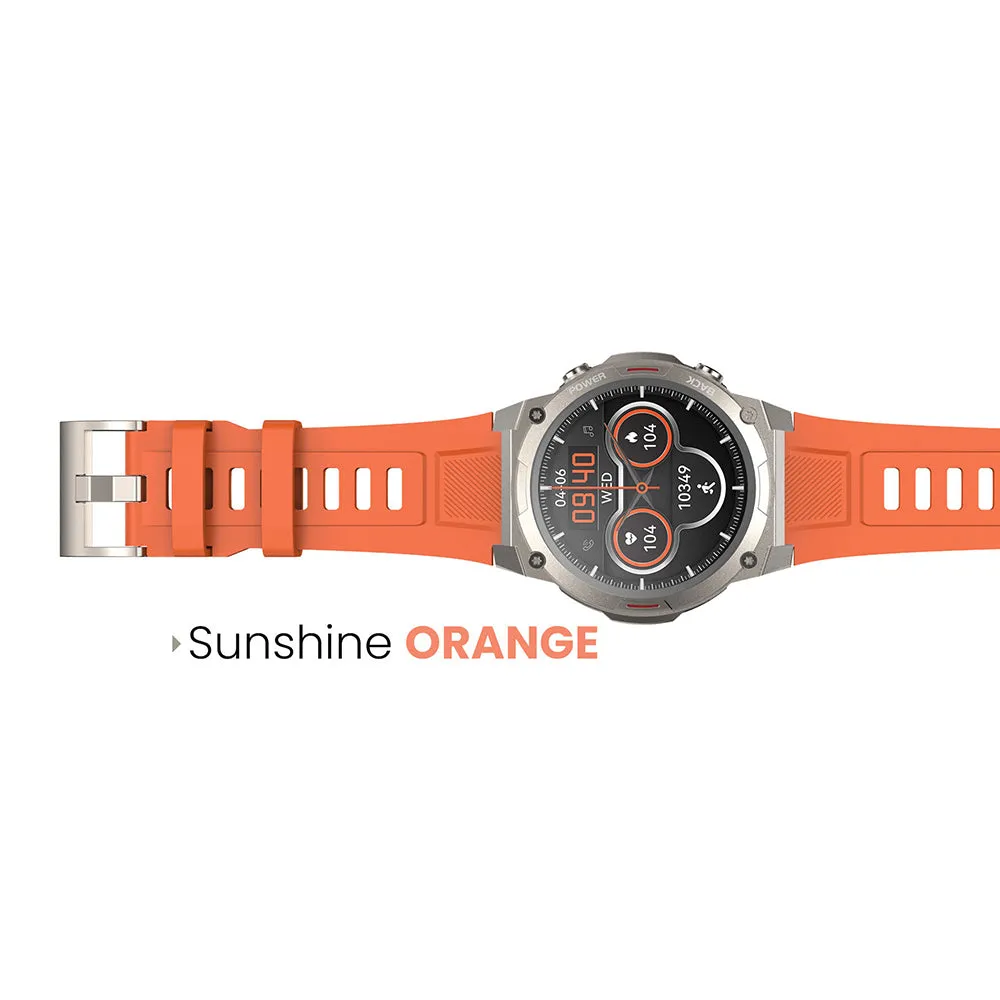 HiFuture FutureGo Mix2 AMOLED Smartwatch (Sunshine Orange)