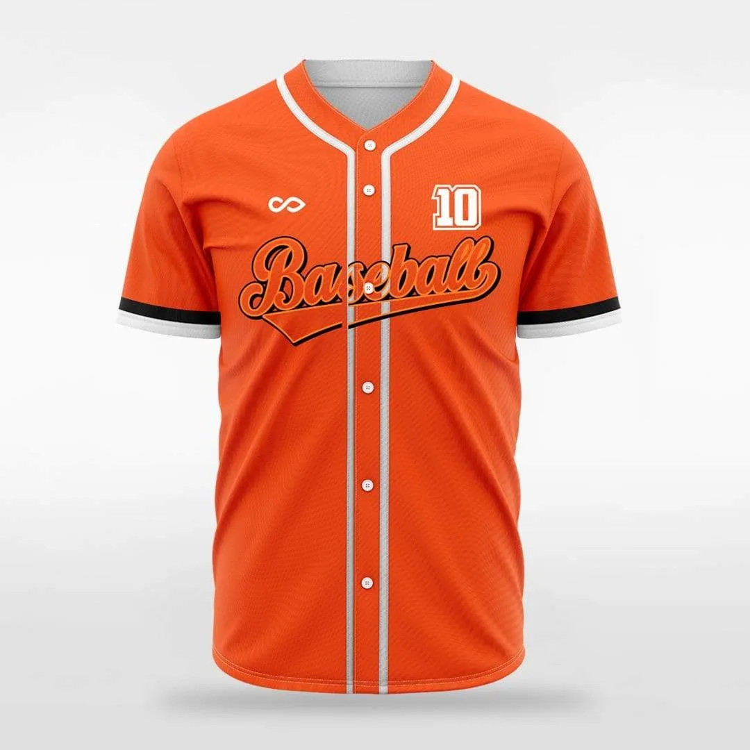 Hip Colors - Customized Men's Sublimated Button Down Baseball Jersey