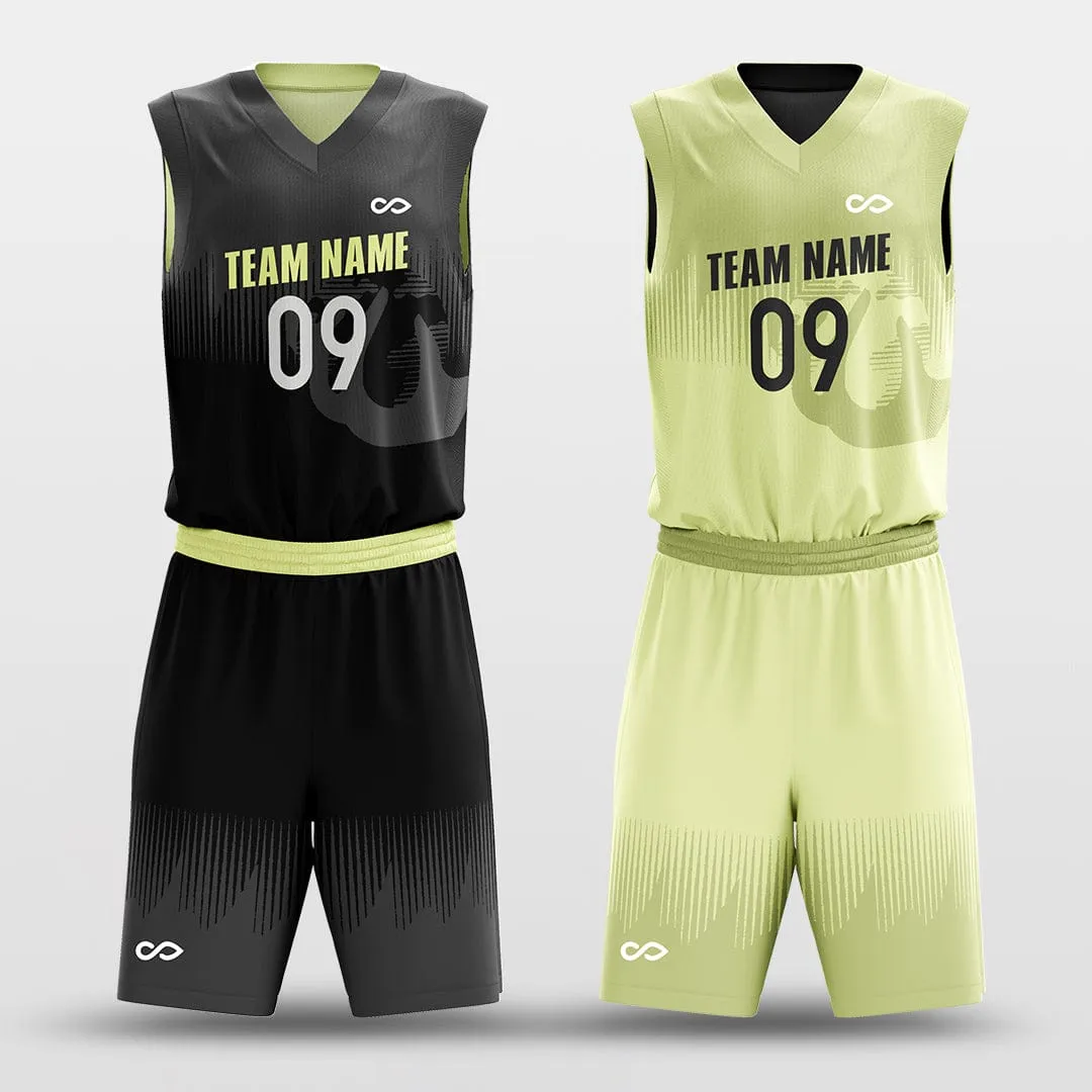 Hold - Customized Reversible Sublimated Basketball Set