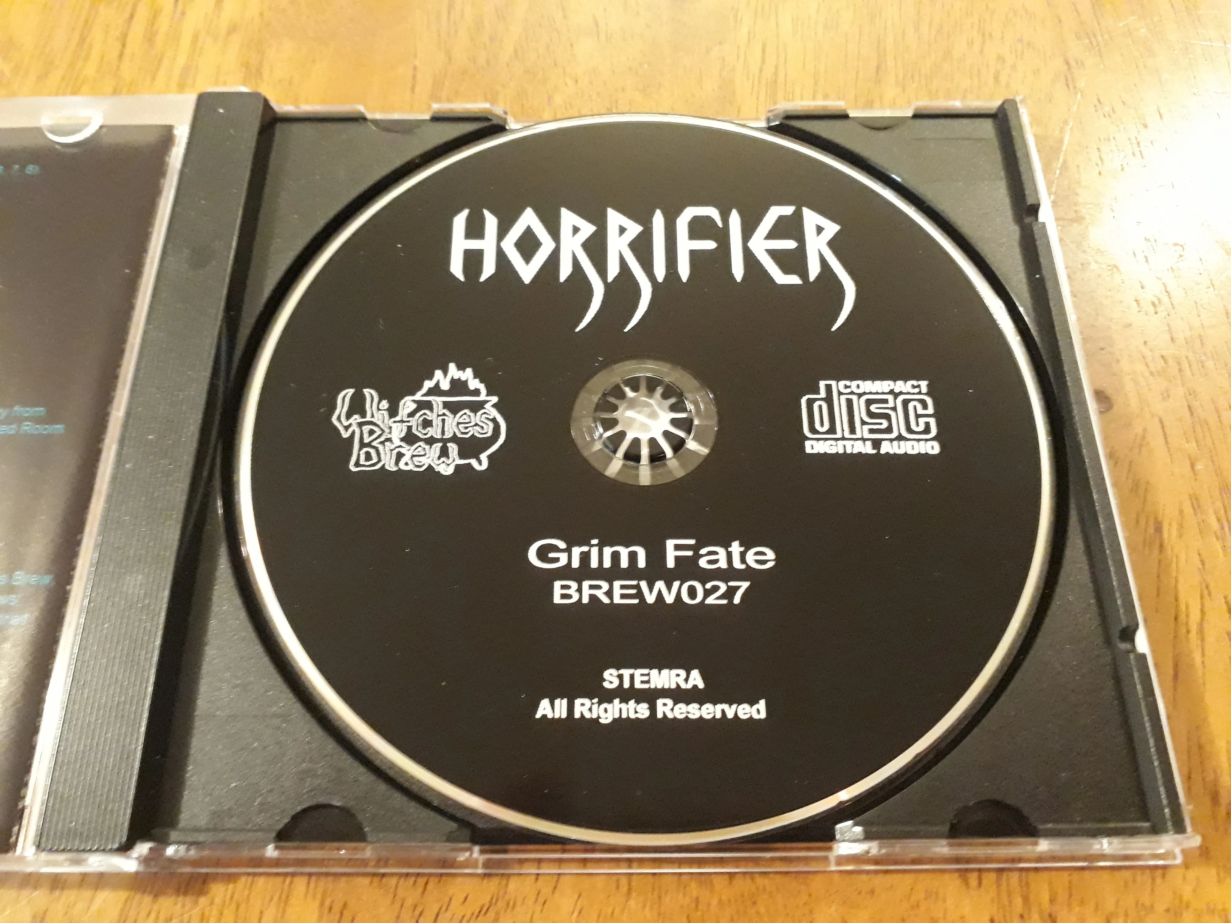 HORRIFIER - Grim Fate CD