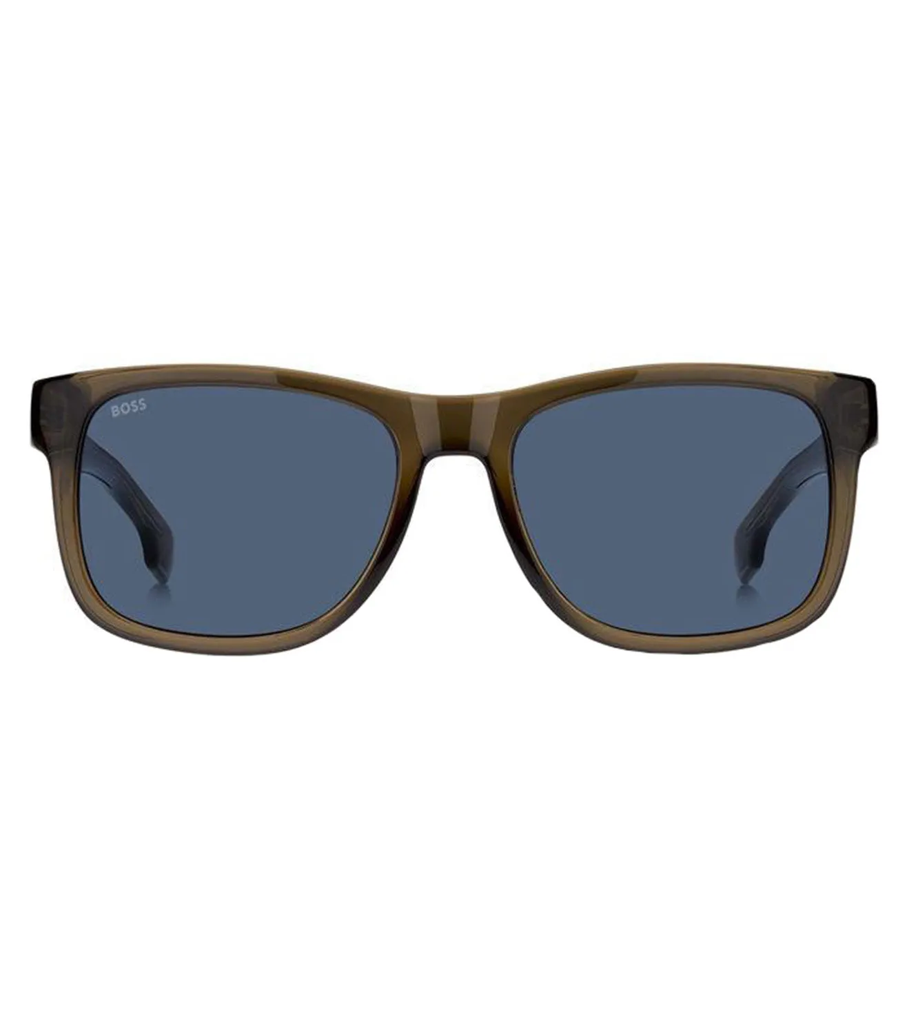 Hugo Boss Men's Dark Blue Square Sunglasses