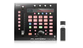 Icon Pro Audio ICOC-PLATFORMNANOAIR Platform Nano Air Wireless Rechargeable DAW Control Surface w/ Motorized Fader - DEMO